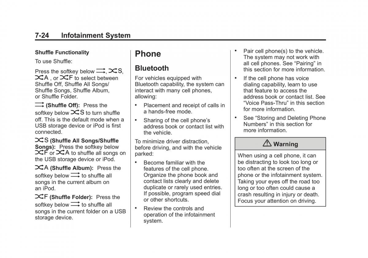 Chevrolet Captiva owners manual / page 174