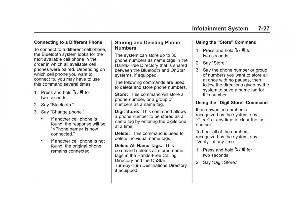 Chevrolet Captiva owners manual / page 177