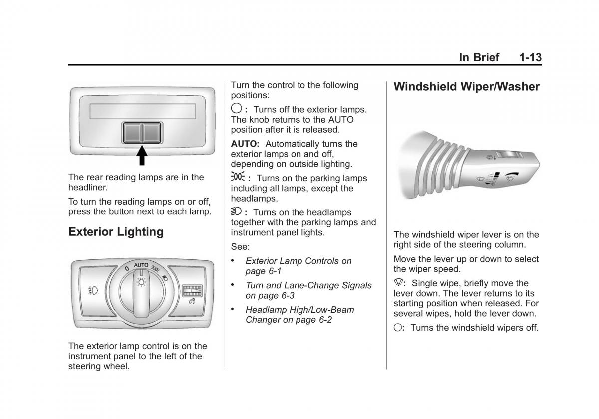 Chevrolet Captiva owners manual / page 19