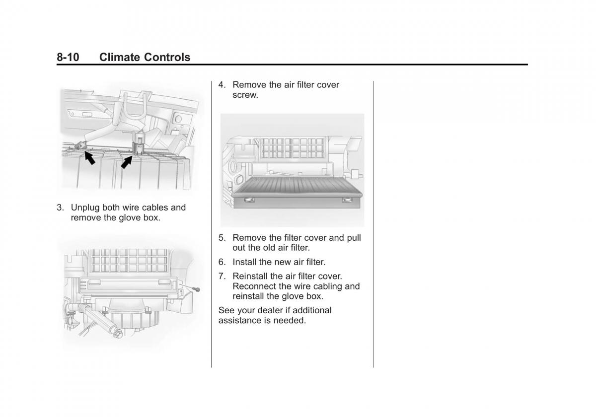 Chevrolet Captiva owners manual / page 192