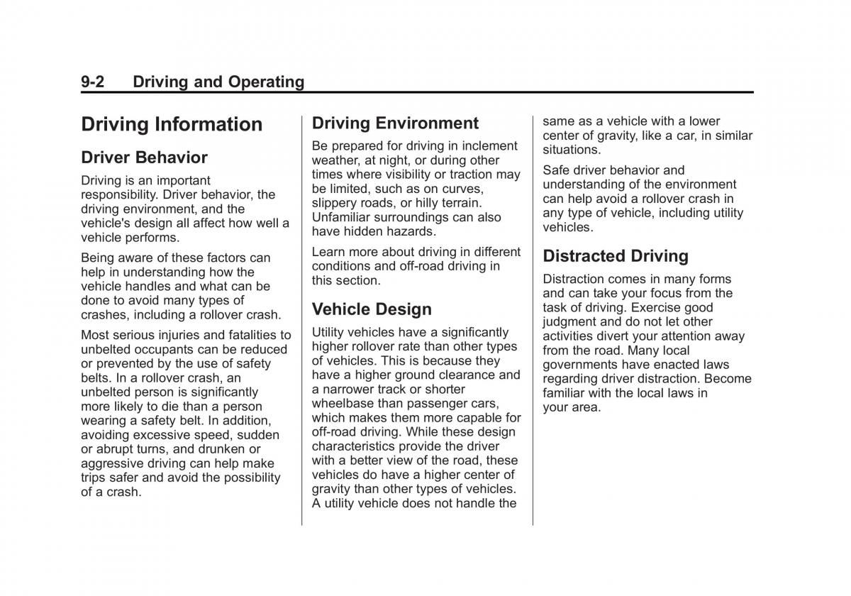 Chevrolet Captiva owners manual / page 194