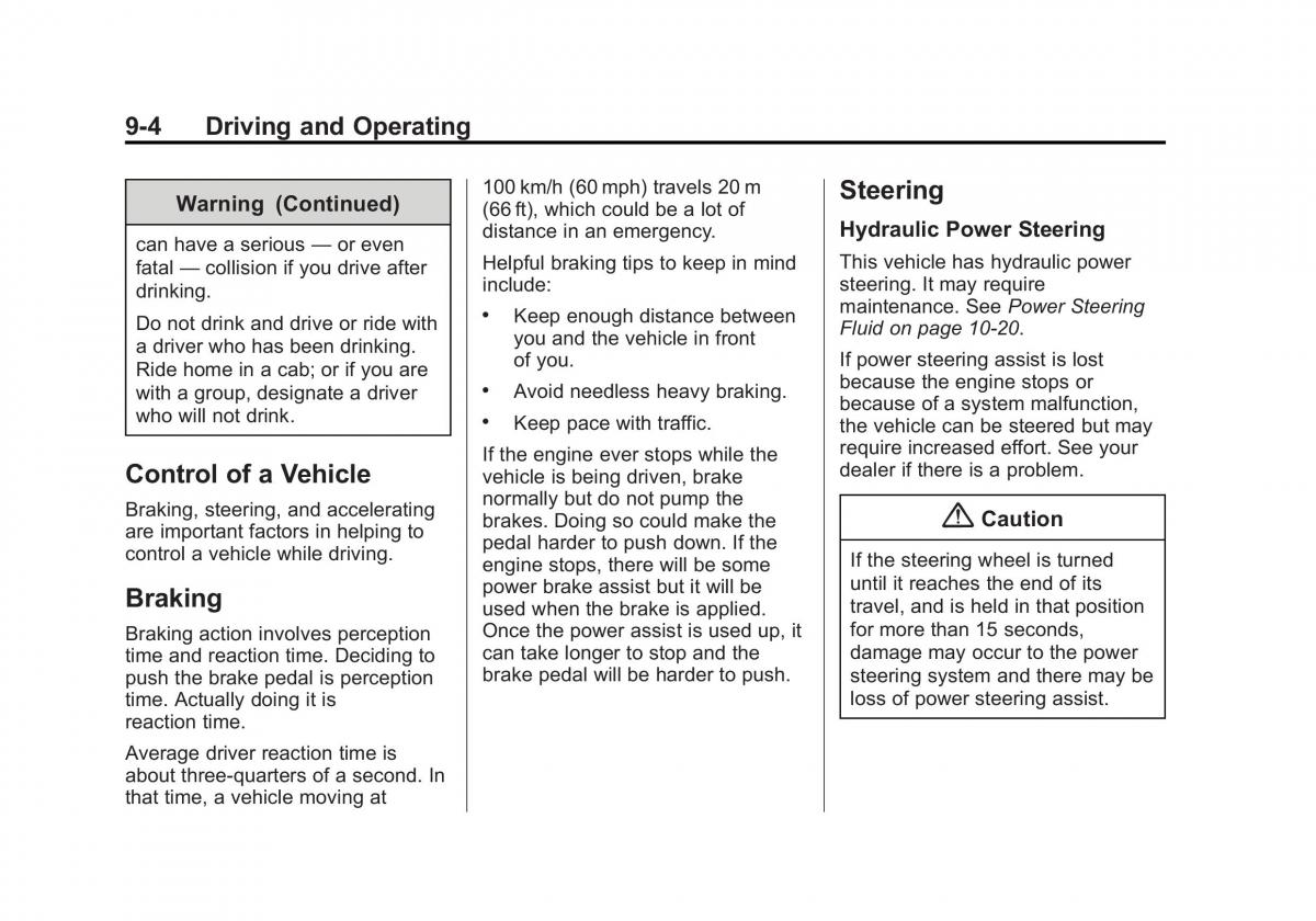 Chevrolet Captiva owners manual / page 196