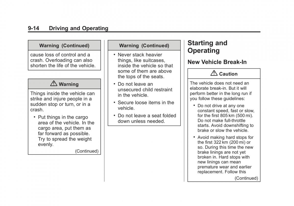 Chevrolet Captiva owners manual / page 206