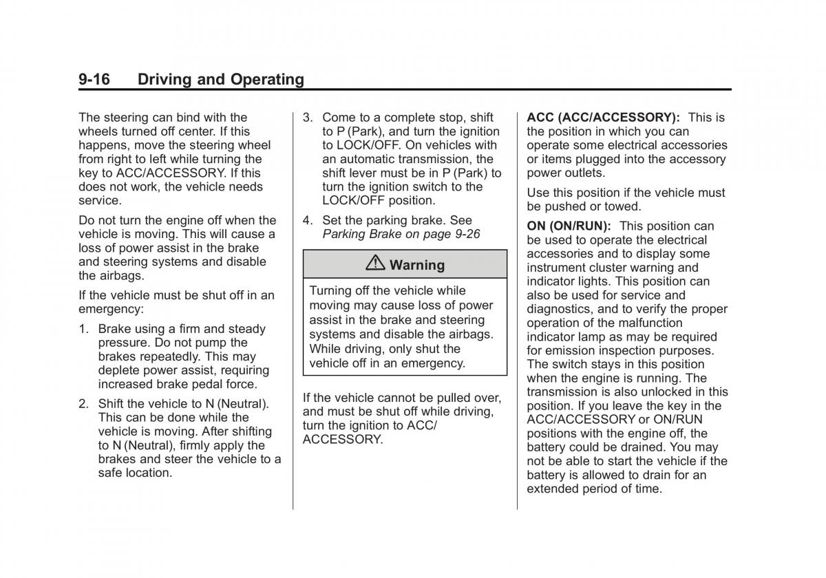 Chevrolet Captiva owners manual / page 208