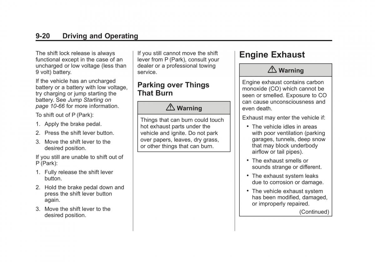 Chevrolet Captiva owners manual / page 212