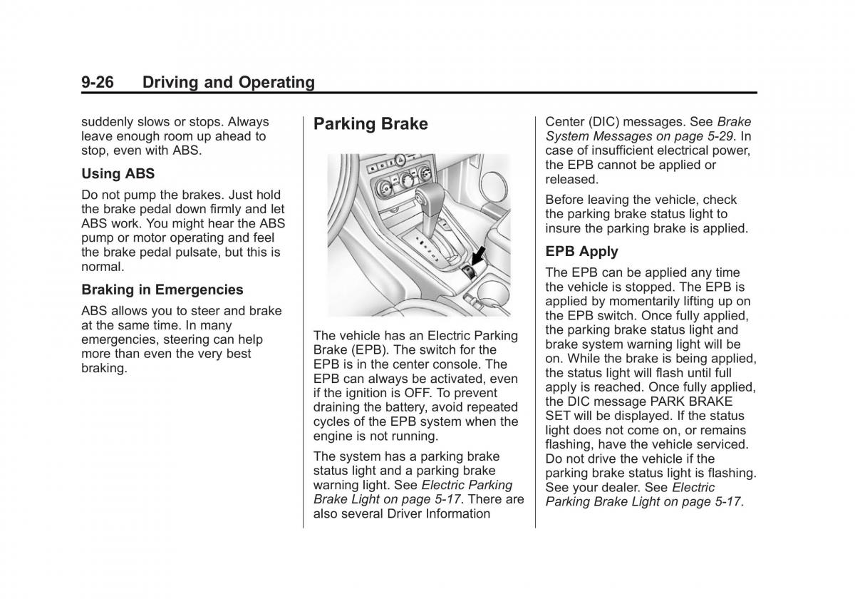 Chevrolet Captiva owners manual / page 218