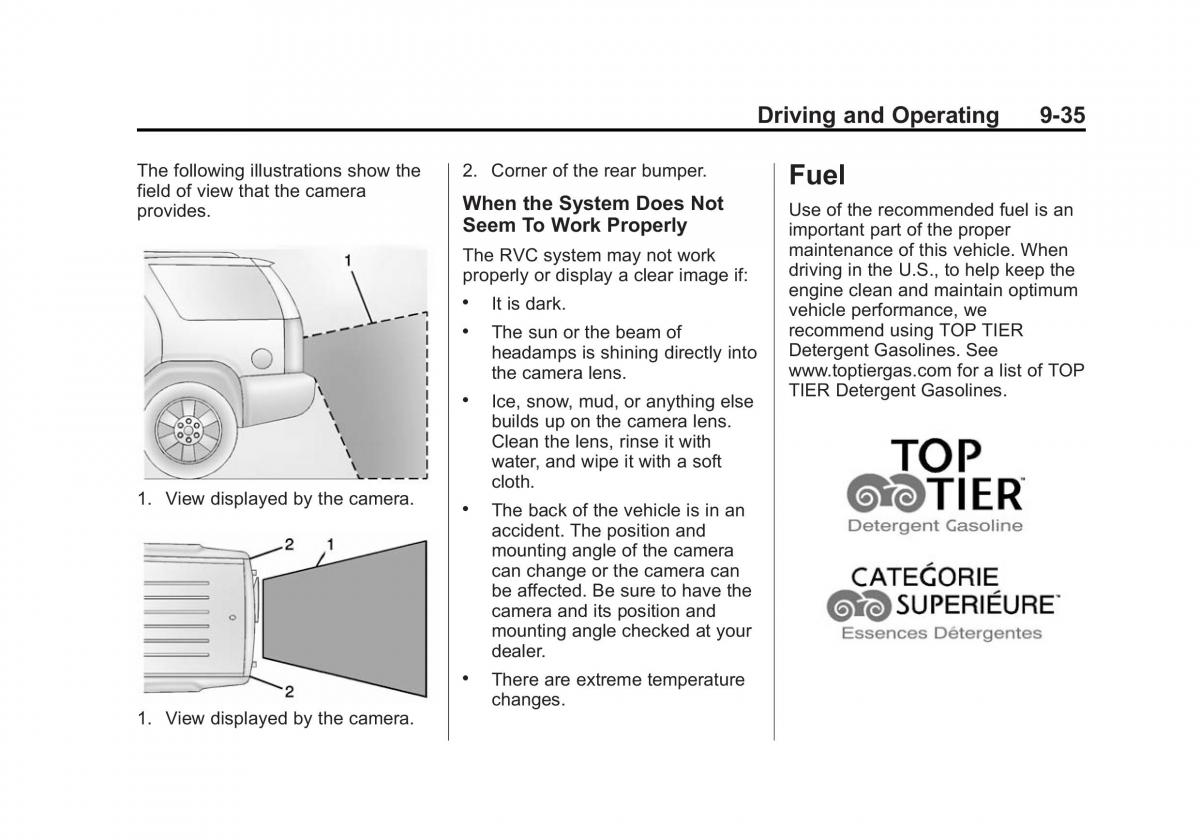 Chevrolet Captiva owners manual / page 227