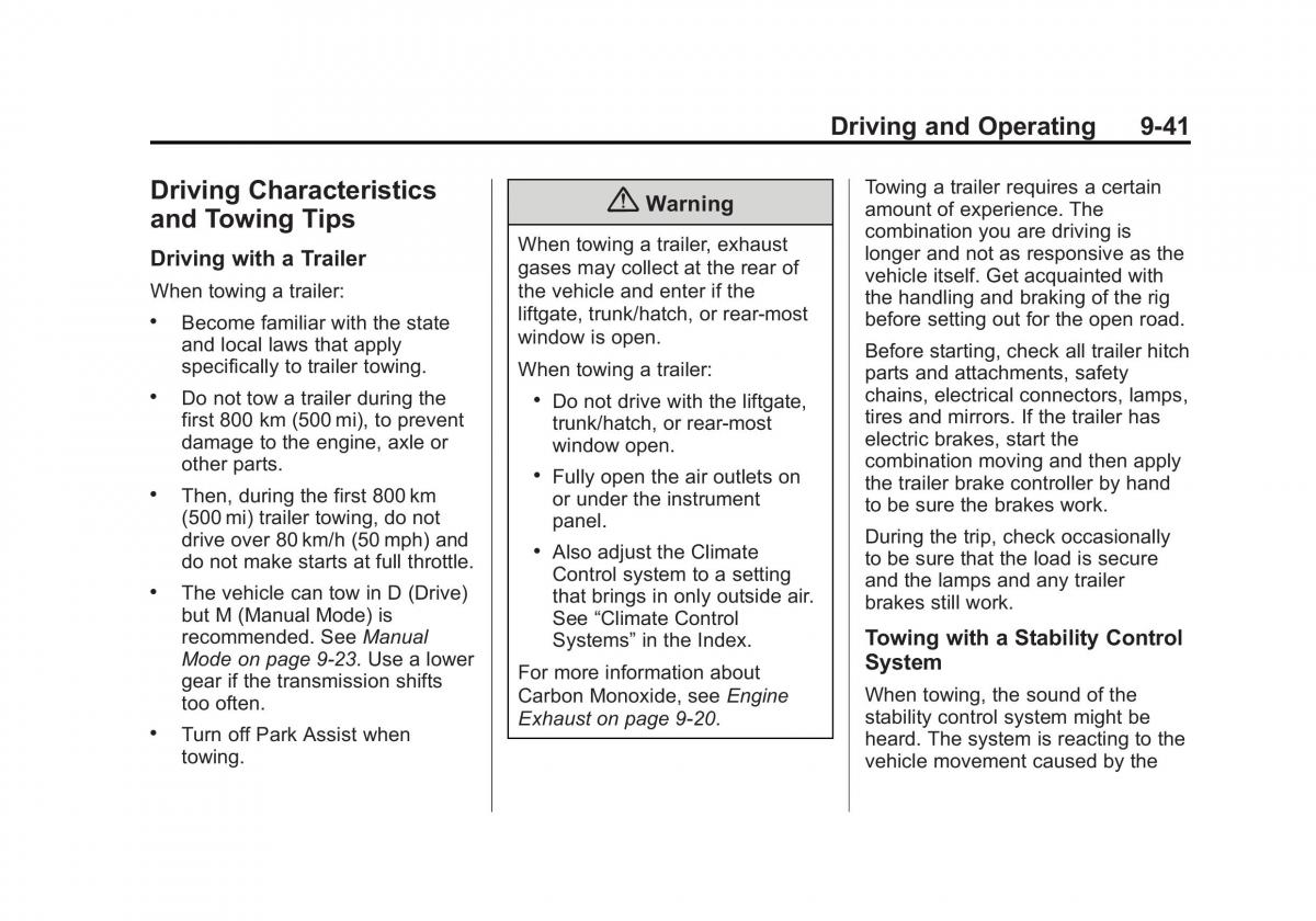 Chevrolet Captiva owners manual / page 233