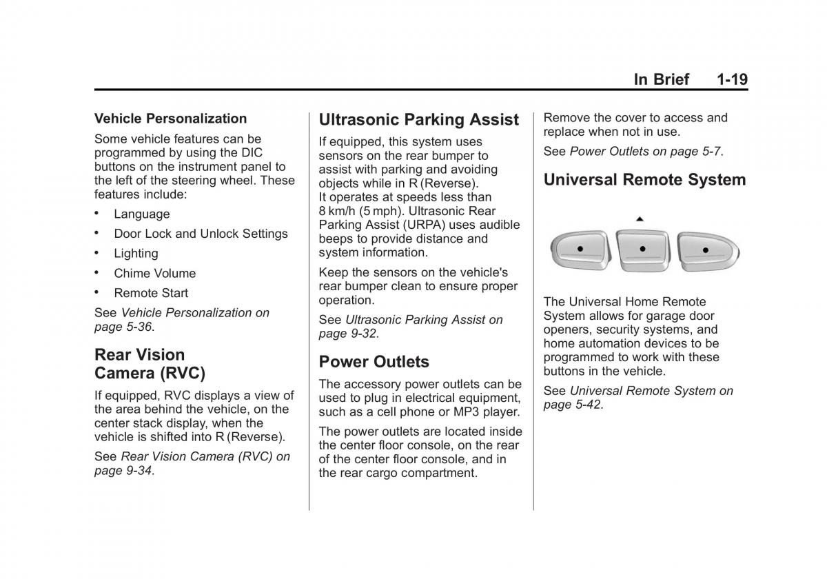 Chevrolet Captiva owners manual / page 25