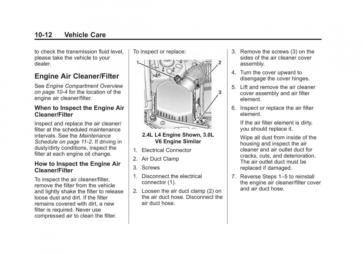 Chevrolet Captiva owners manual / page 252