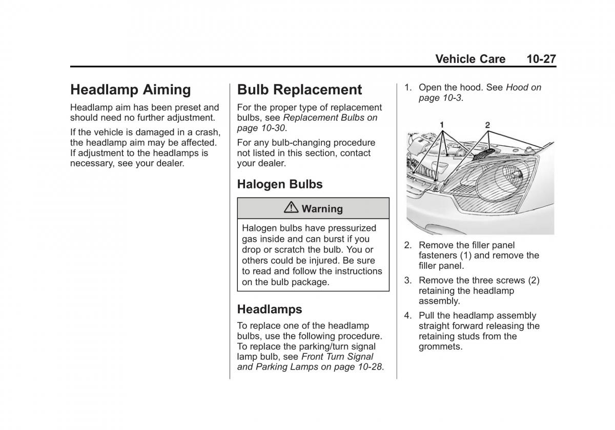 Chevrolet Captiva owners manual / page 267