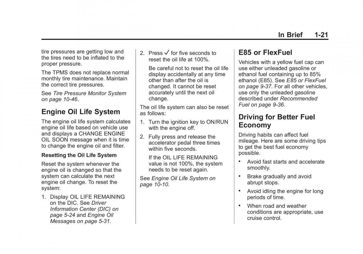 Chevrolet Captiva owners manual / page 27