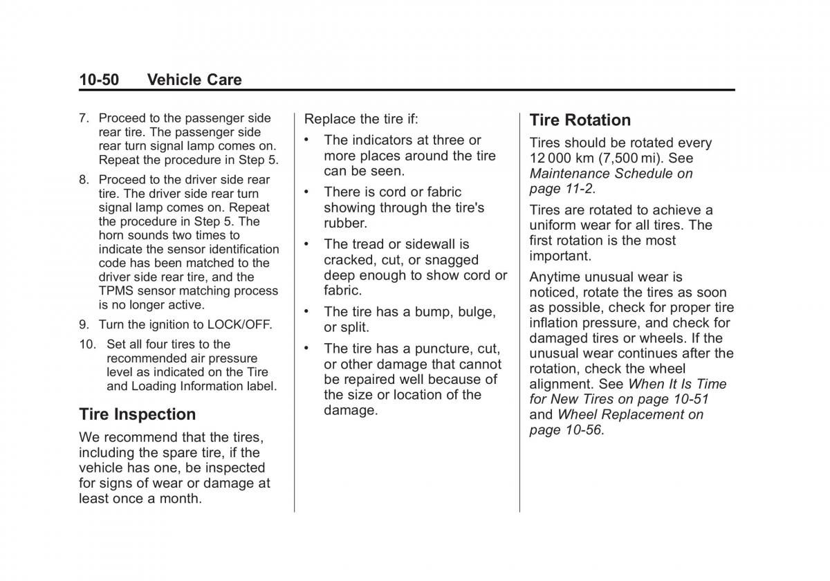 Chevrolet Captiva owners manual / page 290