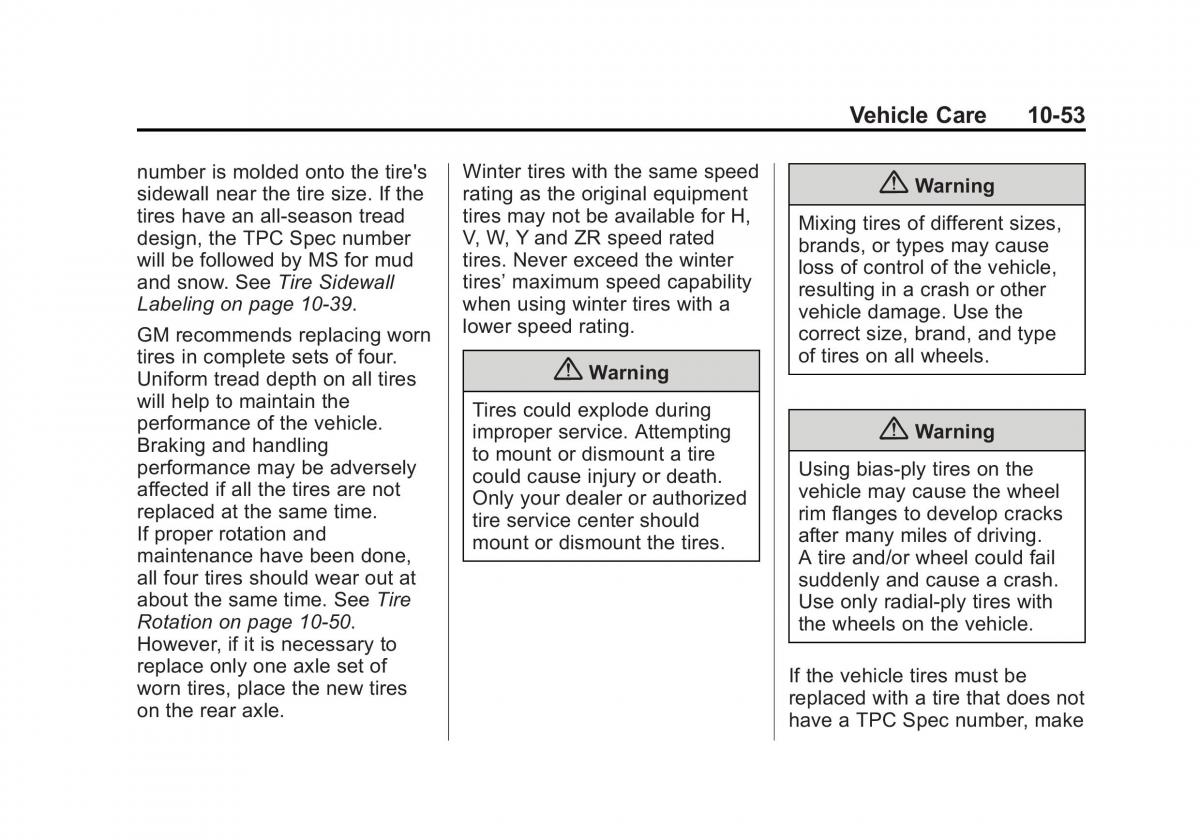 Chevrolet Captiva owners manual / page 293