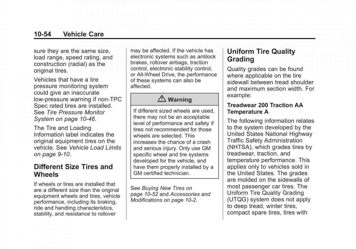 Chevrolet Captiva owners manual / page 294