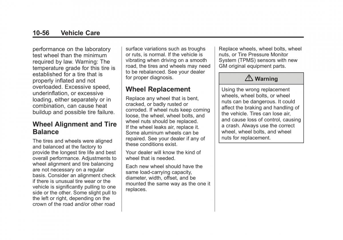 Chevrolet Captiva owners manual / page 296