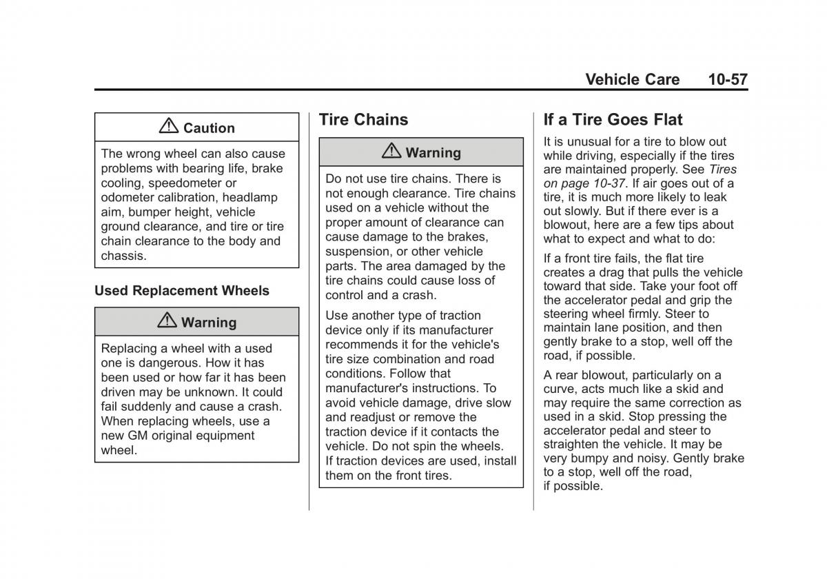 Chevrolet Captiva owners manual / page 297