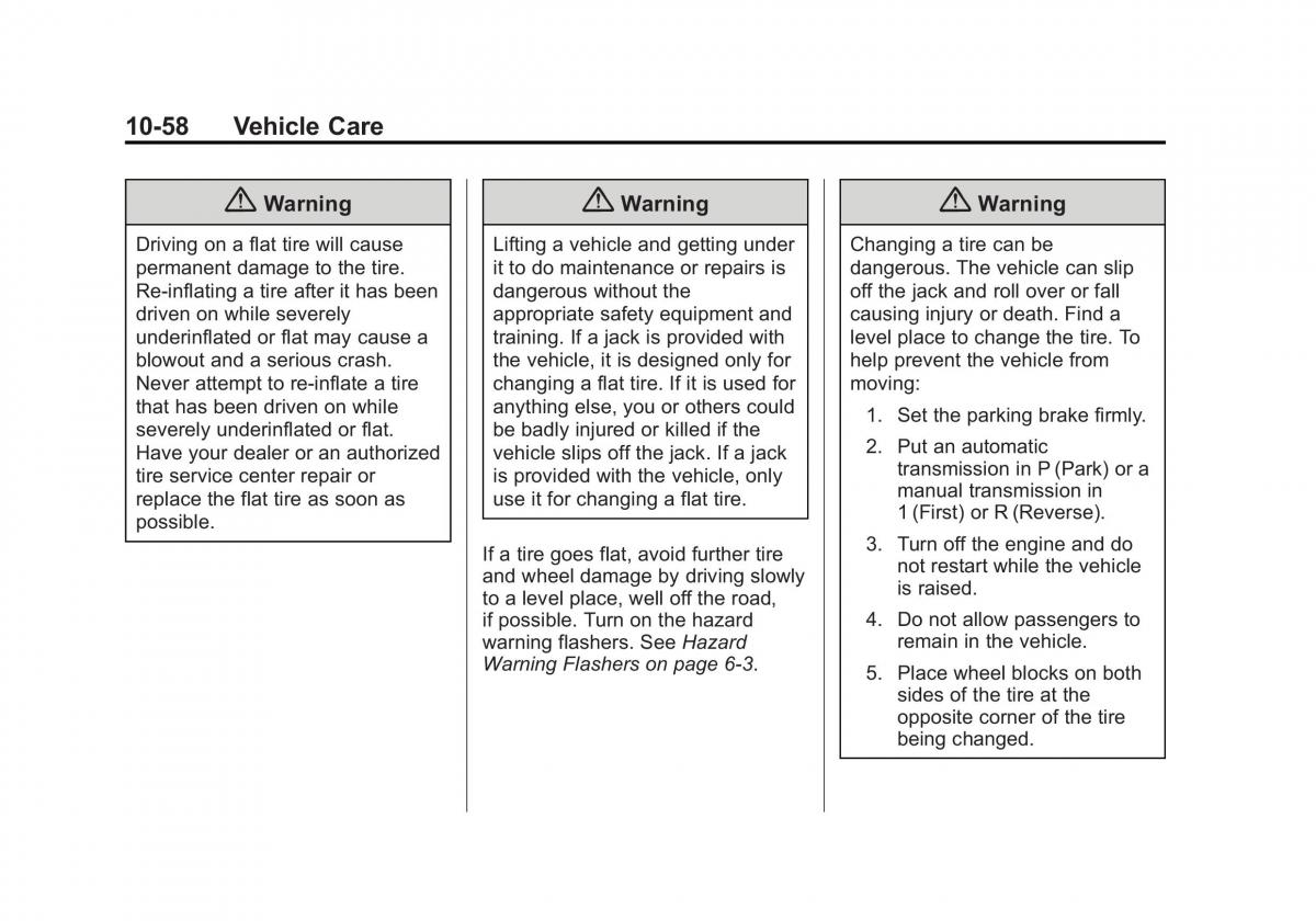 Chevrolet Captiva owners manual / page 298