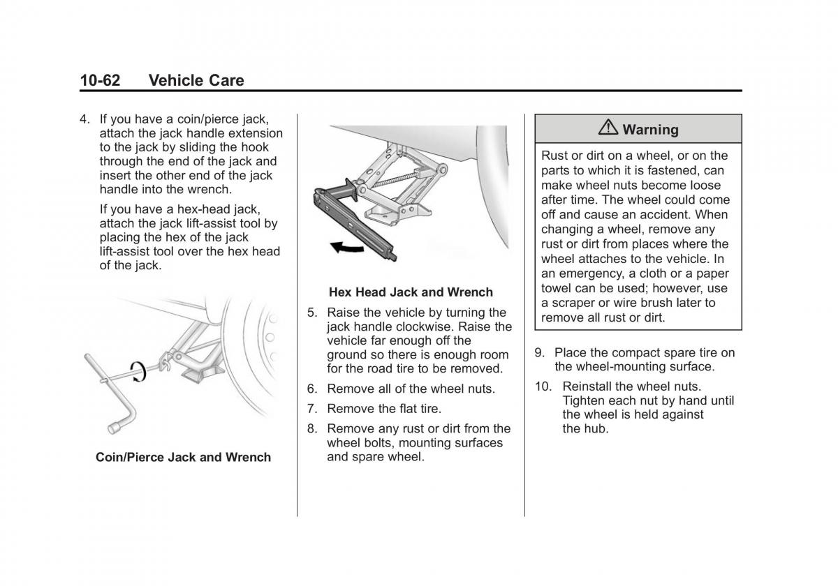 Chevrolet Captiva owners manual / page 302