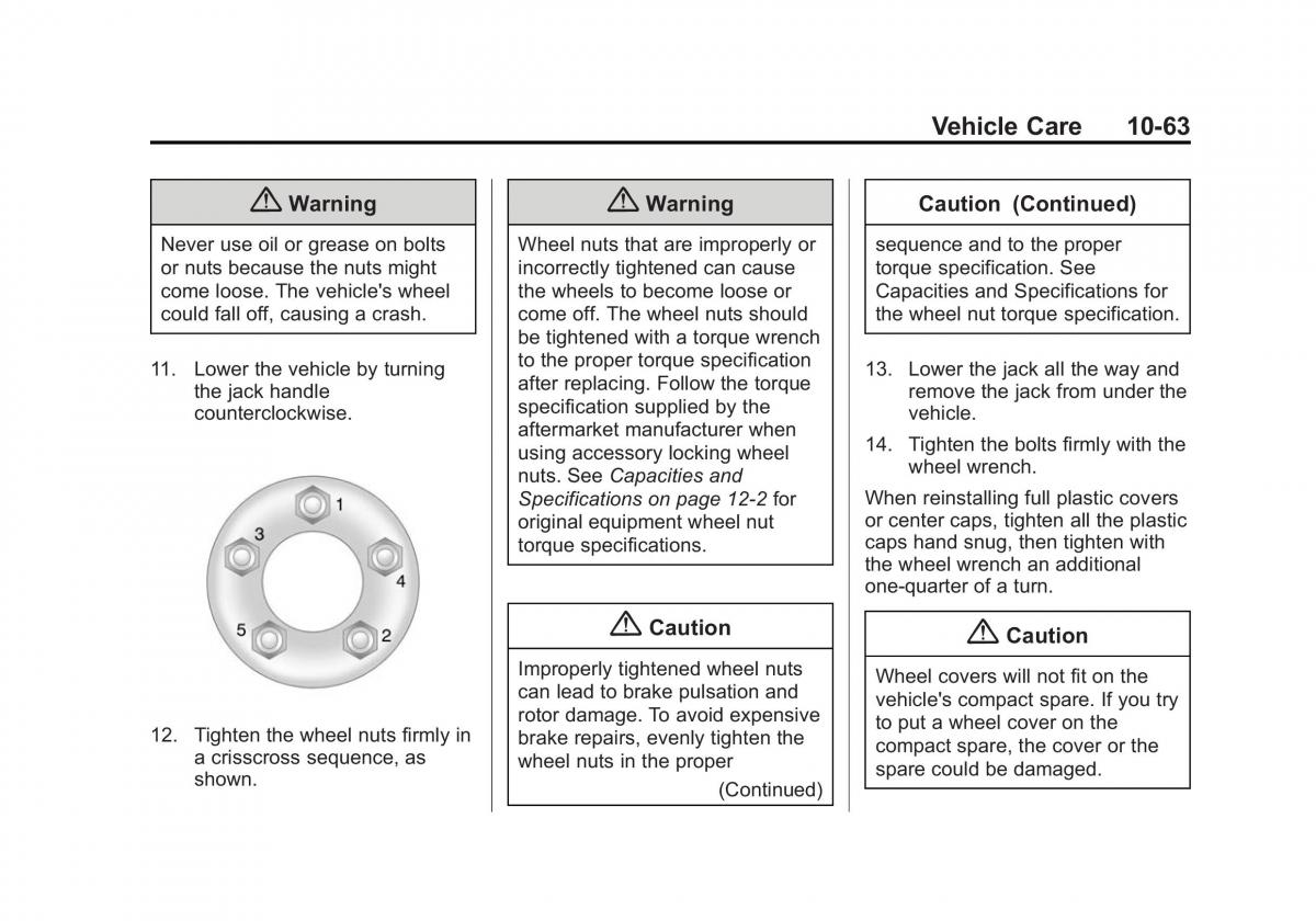 Chevrolet Captiva owners manual / page 303