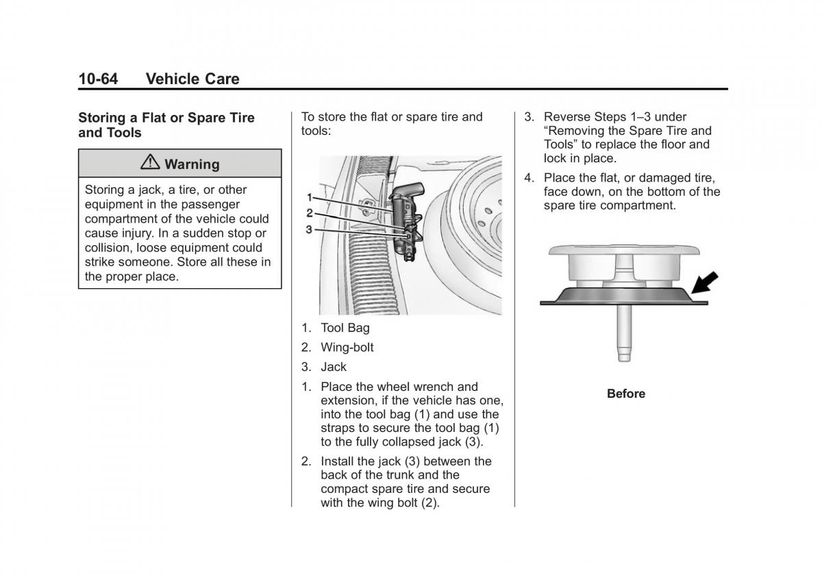 Chevrolet Captiva owners manual / page 304