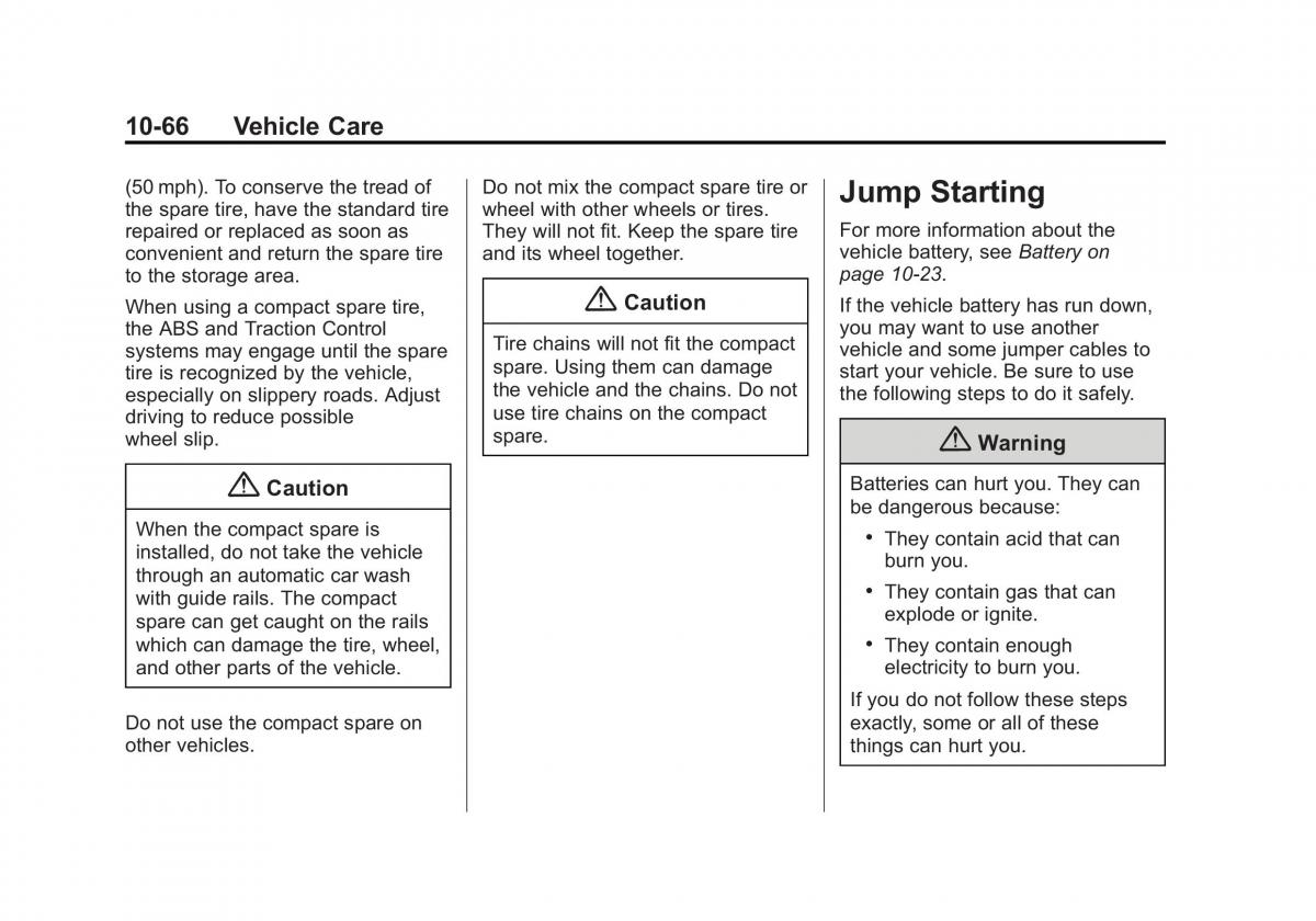 Chevrolet Captiva owners manual / page 306