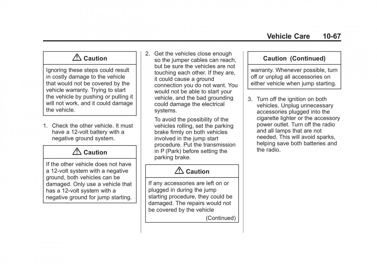 Chevrolet Captiva owners manual / page 307