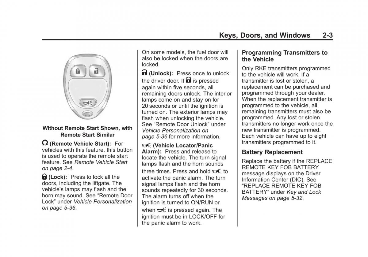 Chevrolet Captiva owners manual / page 31