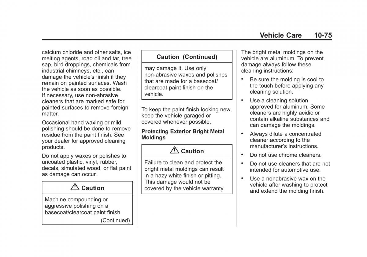 Chevrolet Captiva owners manual / page 315