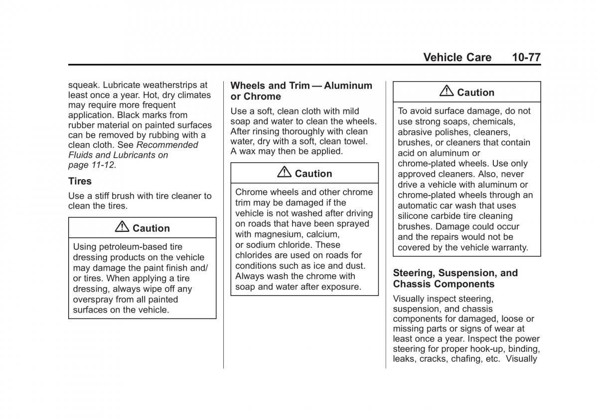 Chevrolet Captiva owners manual / page 317