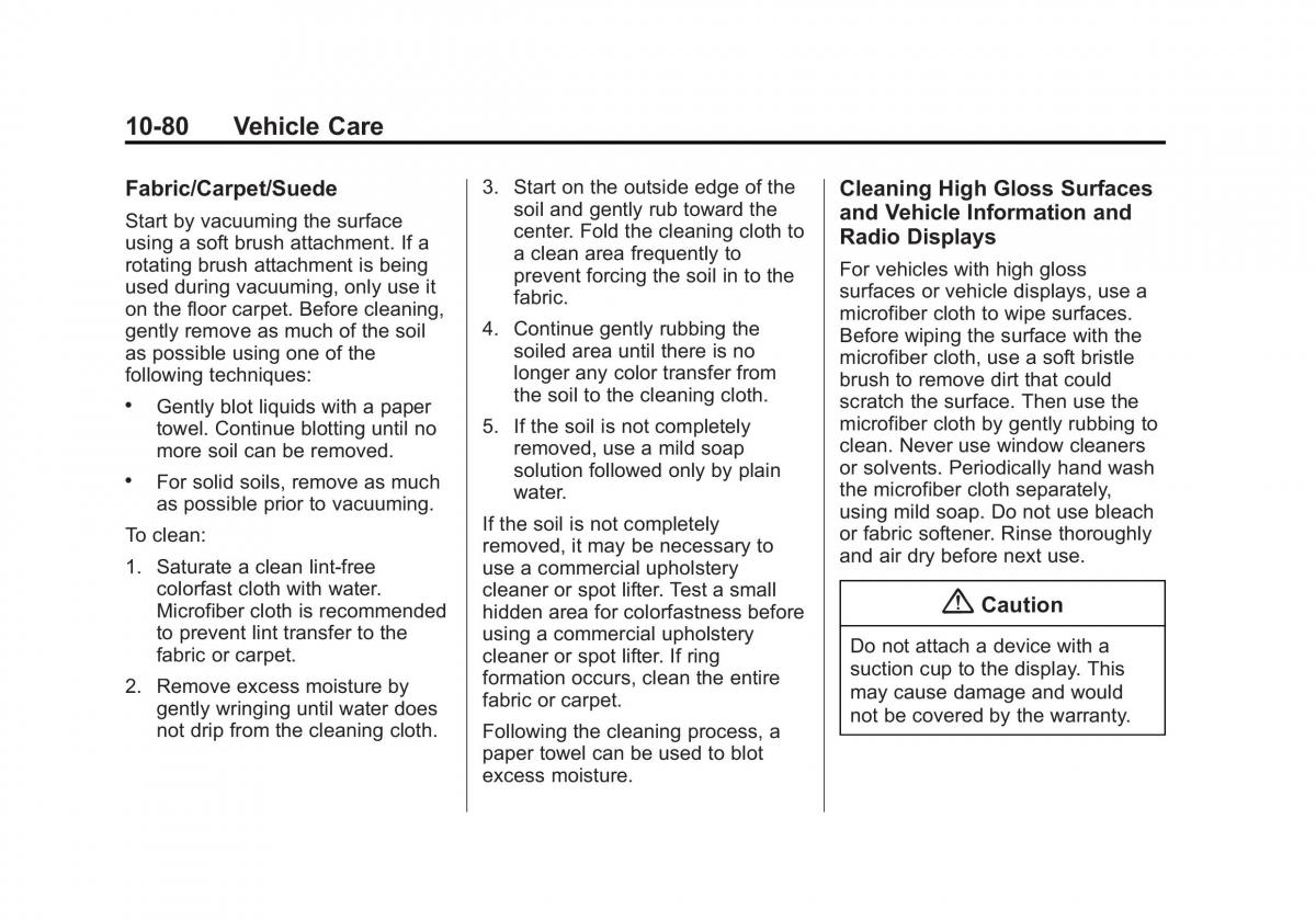 Chevrolet Captiva owners manual / page 320