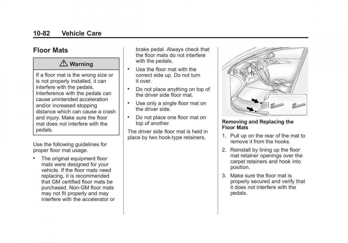 Chevrolet Captiva owners manual / page 322