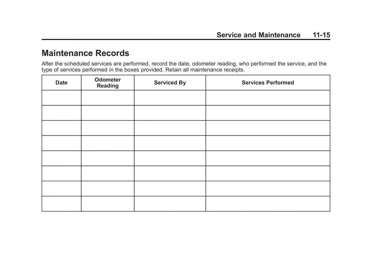 Chevrolet Captiva owners manual / page 337