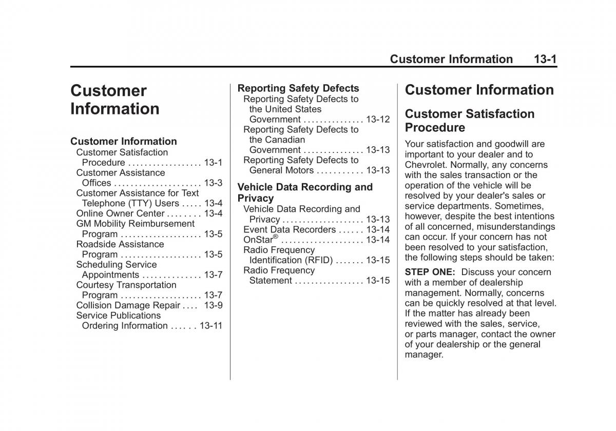 Chevrolet Captiva owners manual / page 345