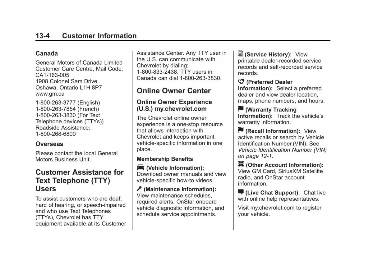 Chevrolet Captiva owners manual / page 348