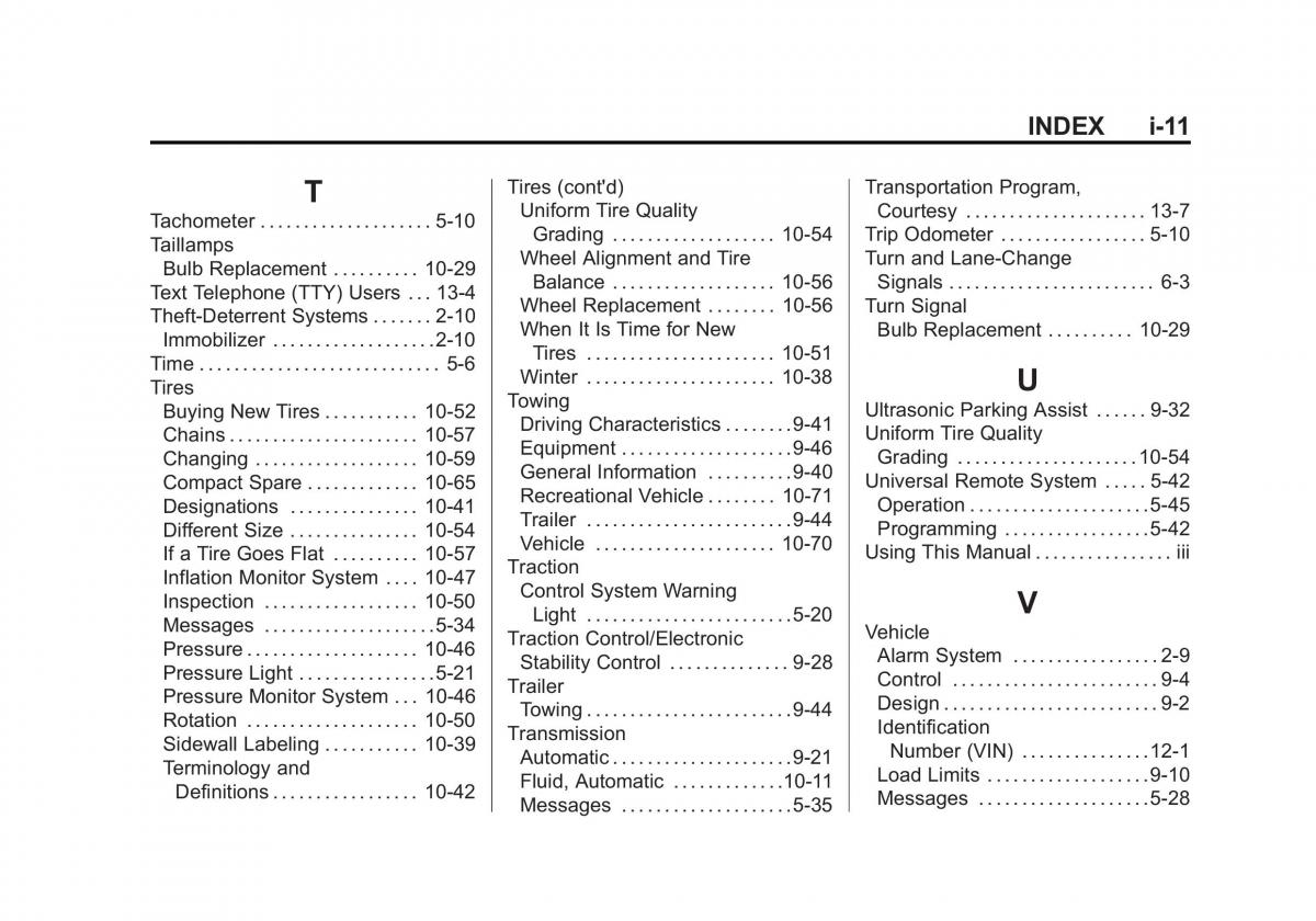 Chevrolet Captiva owners manual / page 381