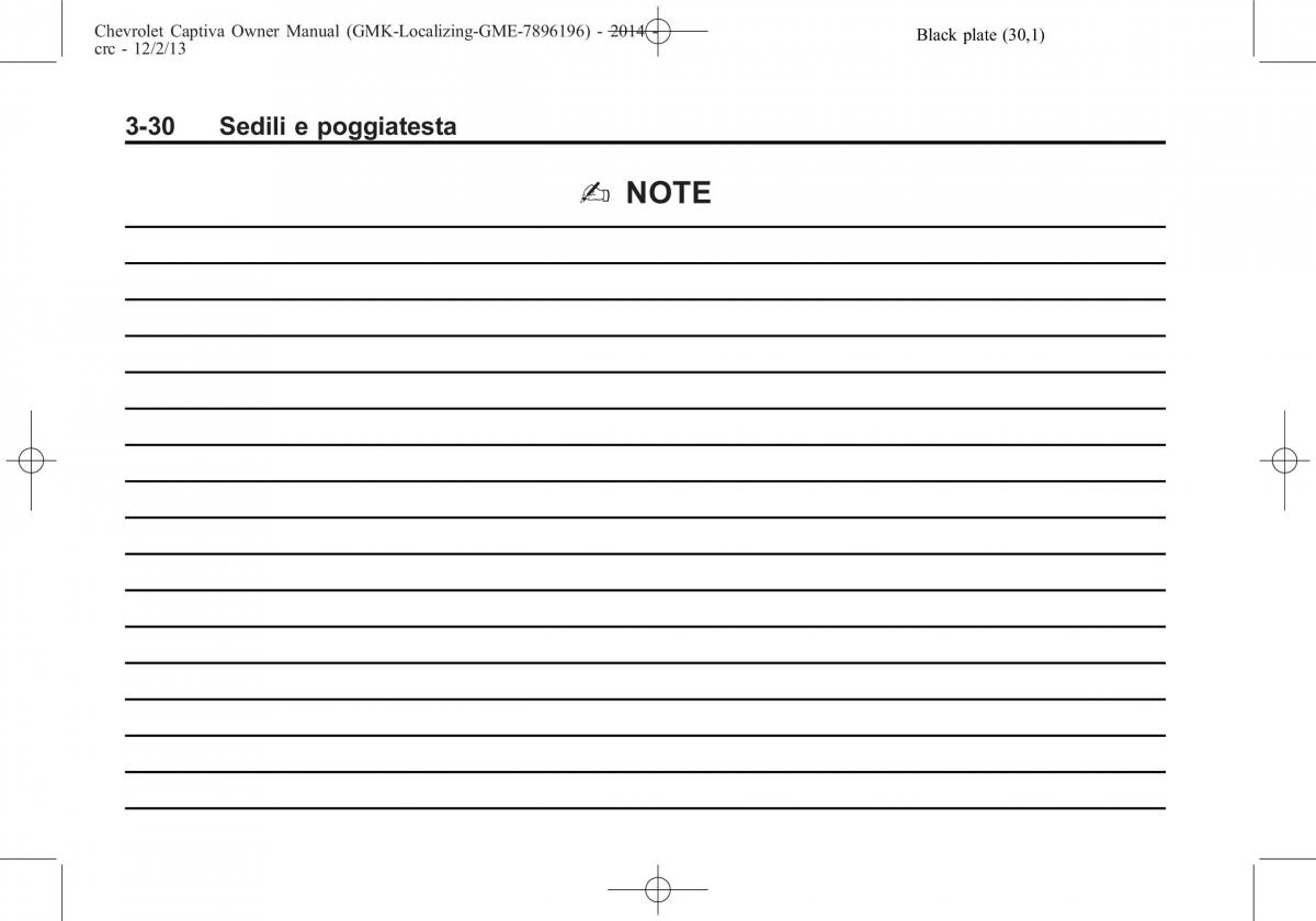 Chevrolet Captiva manuale del proprietario / page 74