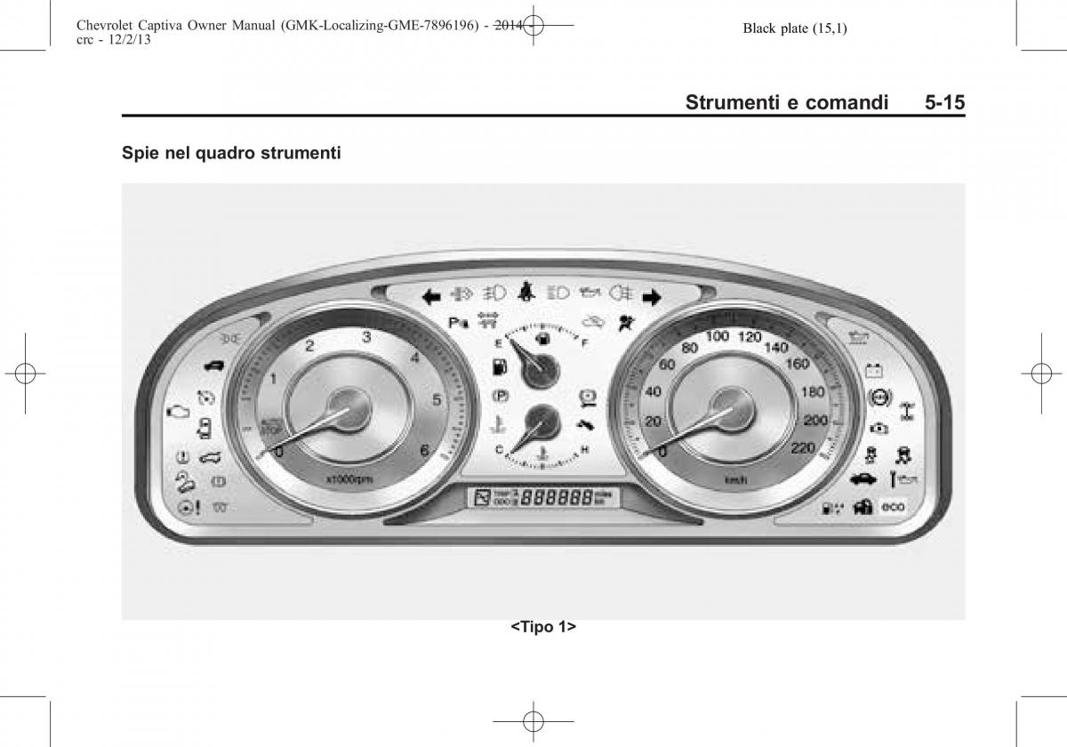 Chevrolet Captiva manuale del proprietario / page 99