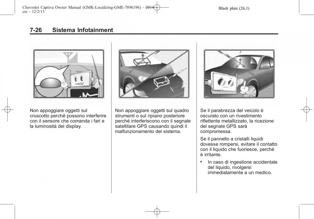 Chevrolet Captiva manuale del proprietario / page 154