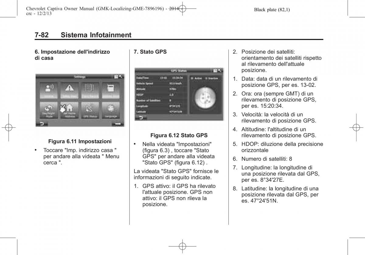 Chevrolet Captiva manuale del proprietario / page 210