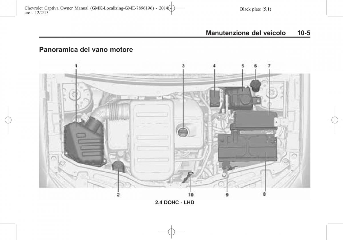 Chevrolet Captiva manuale del proprietario / page 281