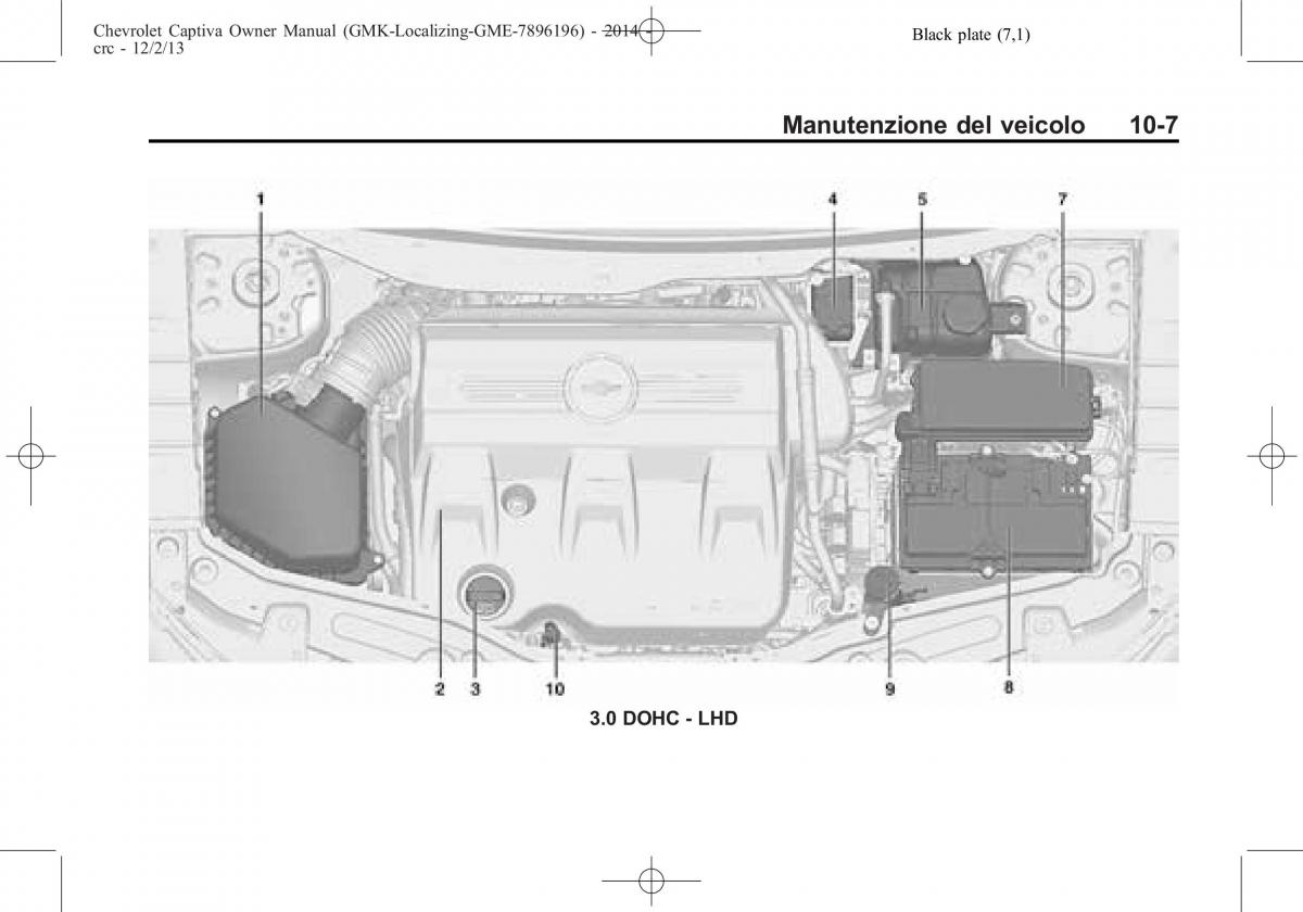 Chevrolet Captiva manuale del proprietario / page 283