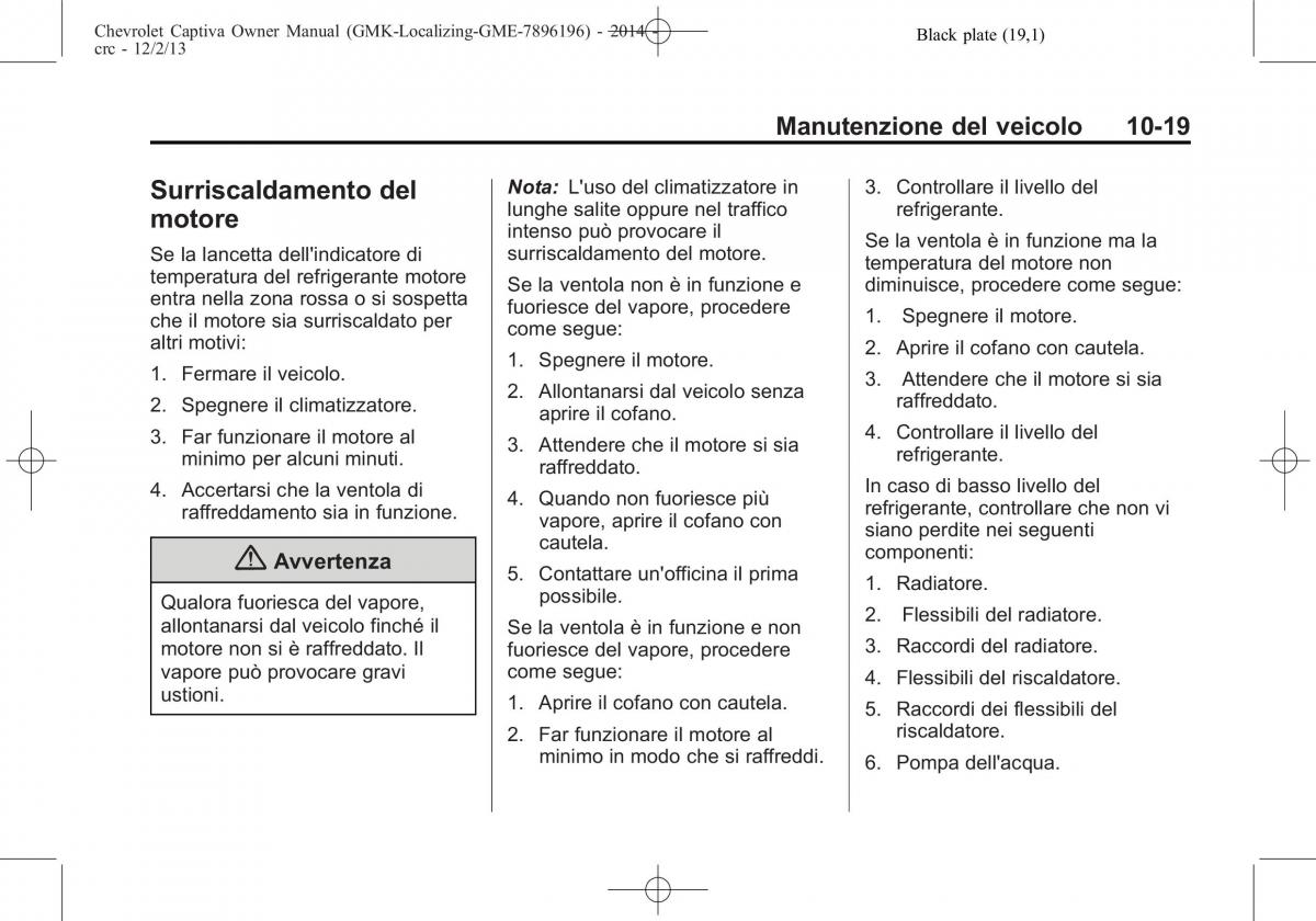 Chevrolet Captiva manuale del proprietario / page 295