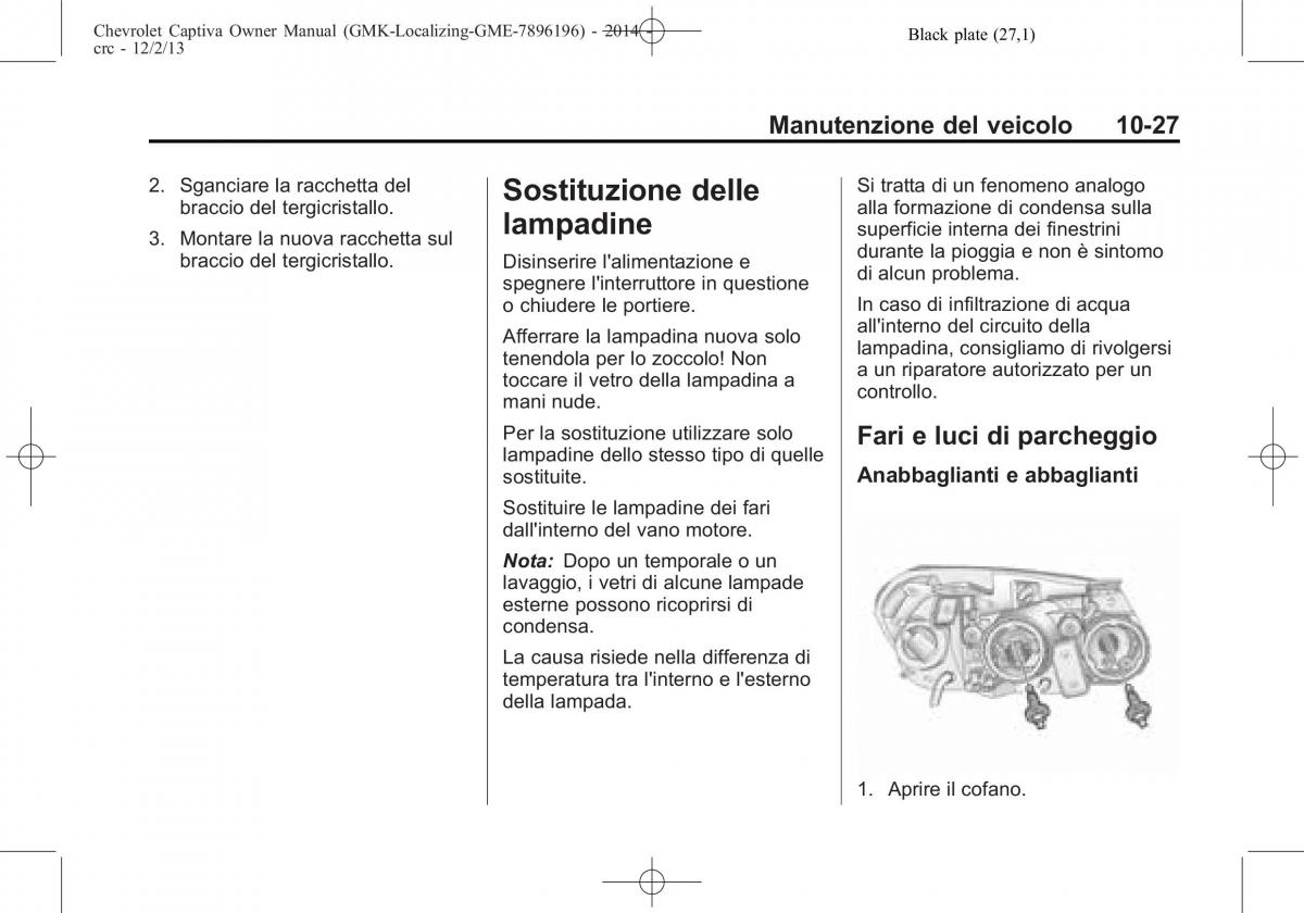 Chevrolet Captiva manuale del proprietario / page 303