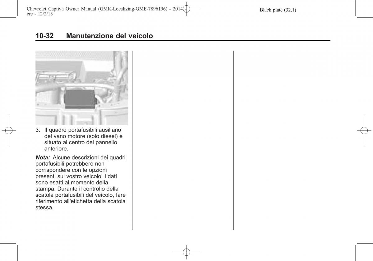 Chevrolet Captiva manuale del proprietario / page 308