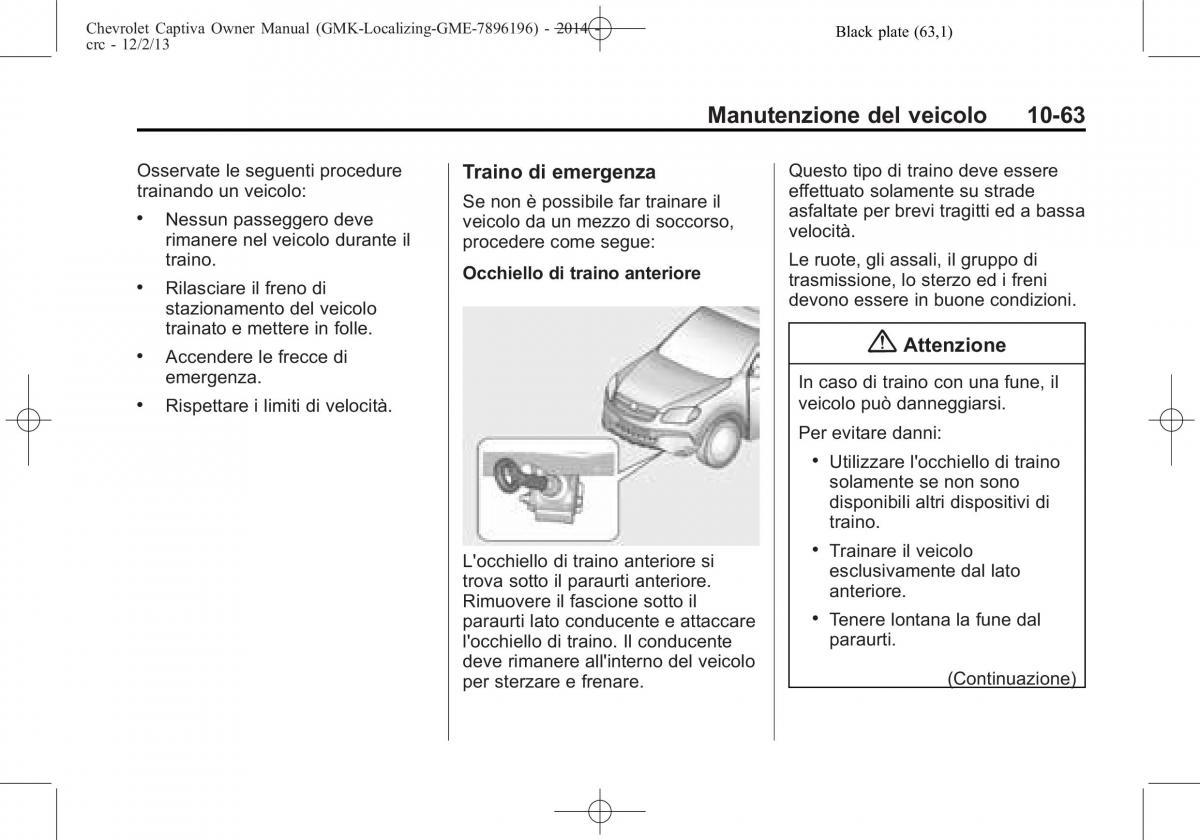 Chevrolet Captiva manuale del proprietario / page 339