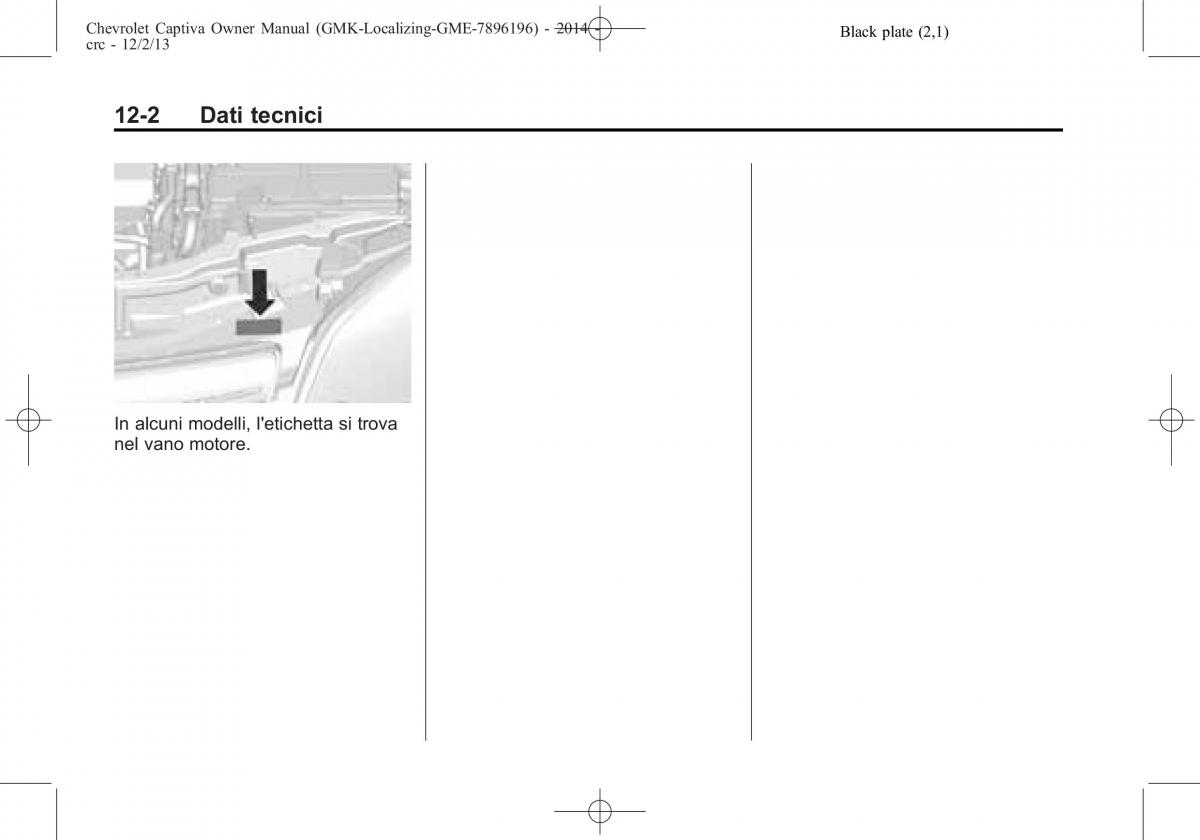 Chevrolet Captiva manuale del proprietario / page 358