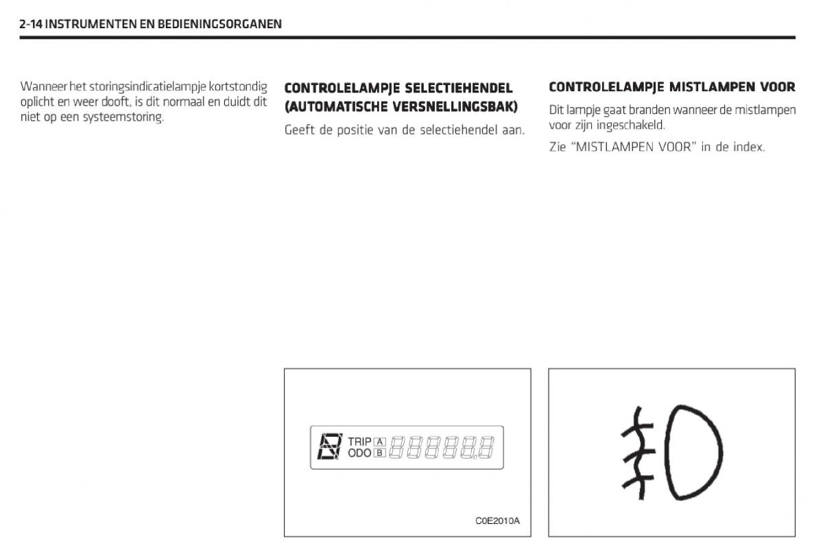 Chevrolet Captiva handleiding / page 61