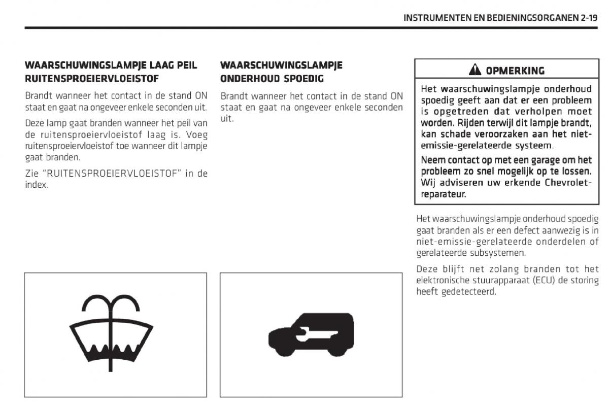 Chevrolet Captiva handleiding / page 66