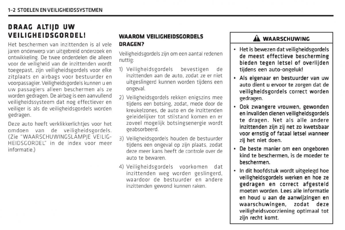 Chevrolet Captiva handleiding / page 7